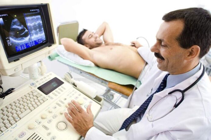 ultrazvuková diagnostika prostatitídy