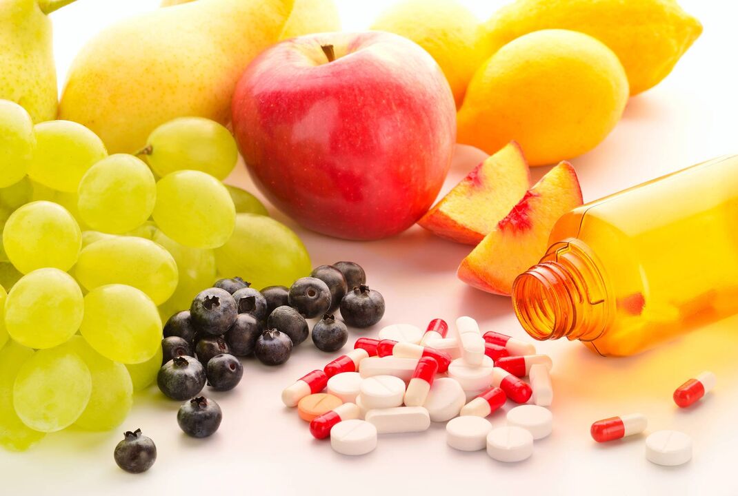 vitamíny a doplnky stravy na liečbu prostatitídy